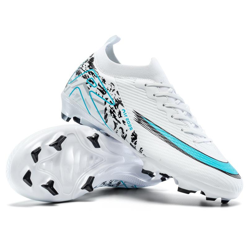 Low-top Football Shoes Men and Women Youth Training Long Nails TF Broken Nails Artificial Turf Football Shoes