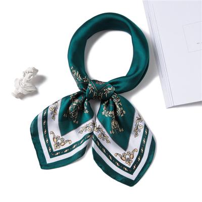 70 * 70cm New Silk Small Square Scarf For Women'S Neck Protection Professional Scarf Versatile Hair Tie Headscarf Scarf
