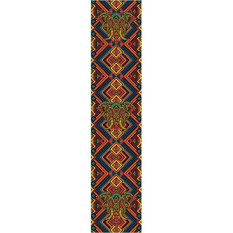 Southeast Asia Homestay Inn Thai Style Decoration Strip Partition Curtain Strip Hanging Curtain Background Curtain Decoration