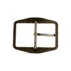 Fashion Carved Floral Pattern Belt Buckle Replacing Component Easy to Use Heavy Rock Belt Buckle Replacements for Adult