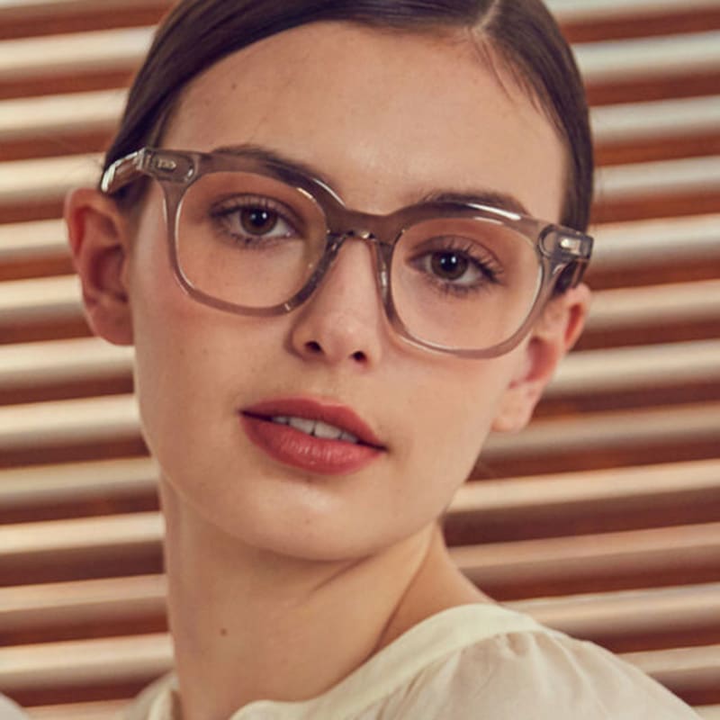 

DAYWALKER Zeiss Lens Unisex Blue Light Blocking Horn-Rimmed Glasses BOBBY C3 FREE