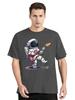 Astronaut Graphic Funny Print Tshirt Summer Unisexs Clothing Loose T Shirt Fashion Streetwear Tops Oneck Oversized Cotton Tshirt