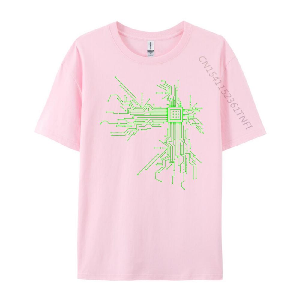 Cpu Heart Circuit Board Programmer Technology Core Free Shippping Clothes Mens TShirts Classic Camiseta