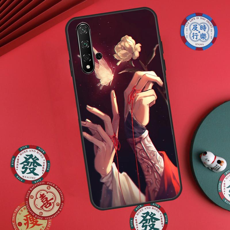 Chinese Style Tian Guan Ci Fu For Huawei Nova 12s 7i 8i 11i 12i Y73 Y70 Y90 Y60 Y72 Y61 Y91 9 10 SE P30 Pro P40 Lite Case