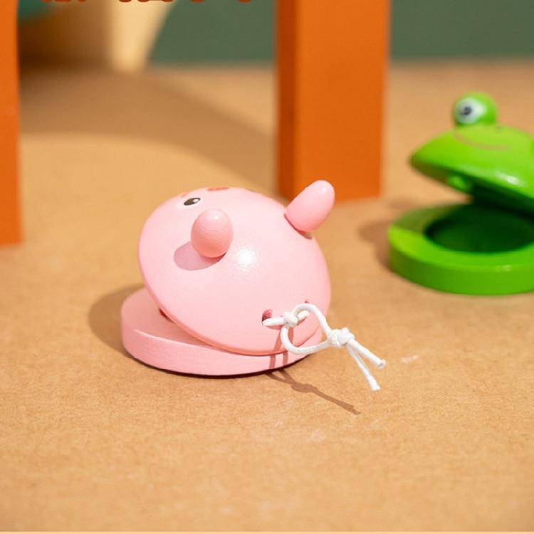 Wood Kids Clapper Orff Toy Kids Castanets Percussion Toy for Music Exploration and Child Development Rhythm Instrument