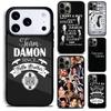 American TV The Vampire Diaries 1839 Phone Case For iPhone 17 16 15 14 13 12 11 Pro Max Plus 17Air Soft Silicone Cover