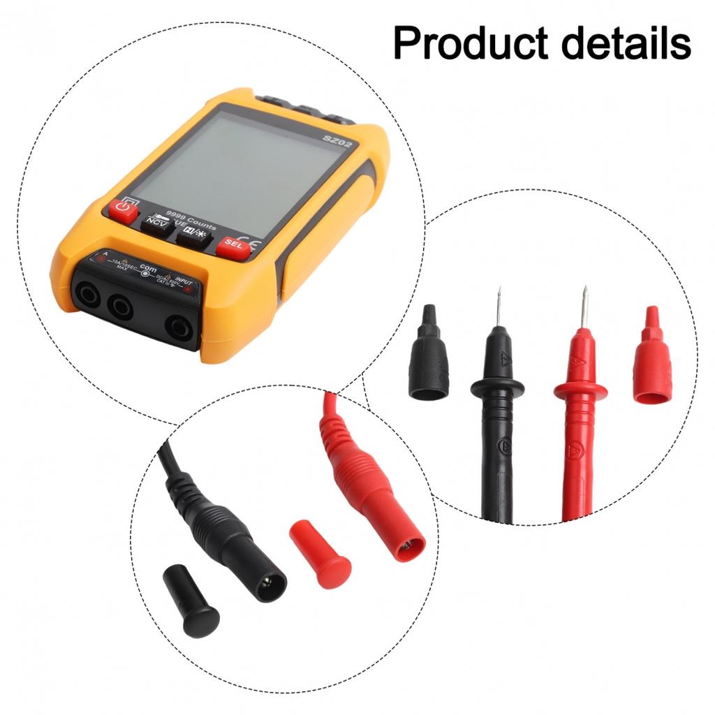 Battery Powered Digital Multimeter with Backlight and Strip Lighting