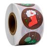 25Mm Merry Christmas Diy Handmade Sticker Package Thank You Label Sealing Stickers Party Festive Decor Supplilies Children Adult