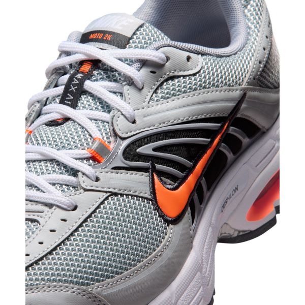 Nike Air Max Moto 2K Suela Gruesa Cómodos Con Cordones Punta Redonda Tejido de Cuero Sintético Soporte Zapatillas Bajas para Correr Hombre sneakers IU7904-100