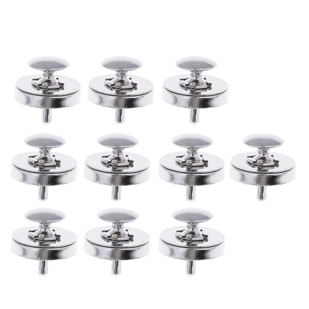 Vintage Style Metal Magnetic Buttons for Sewing Nail Buckle Rivet Fasteners for Jackets Shirts and Coats