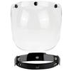 helmet bubble visor top quality open face motorcycle helmet visor 12 color available vintage helmet windshield shield