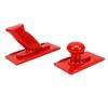 2PCS Woodworking Push Blocks Rounded Handle and Angled Grip Push Stick for Table Saw Planer Red