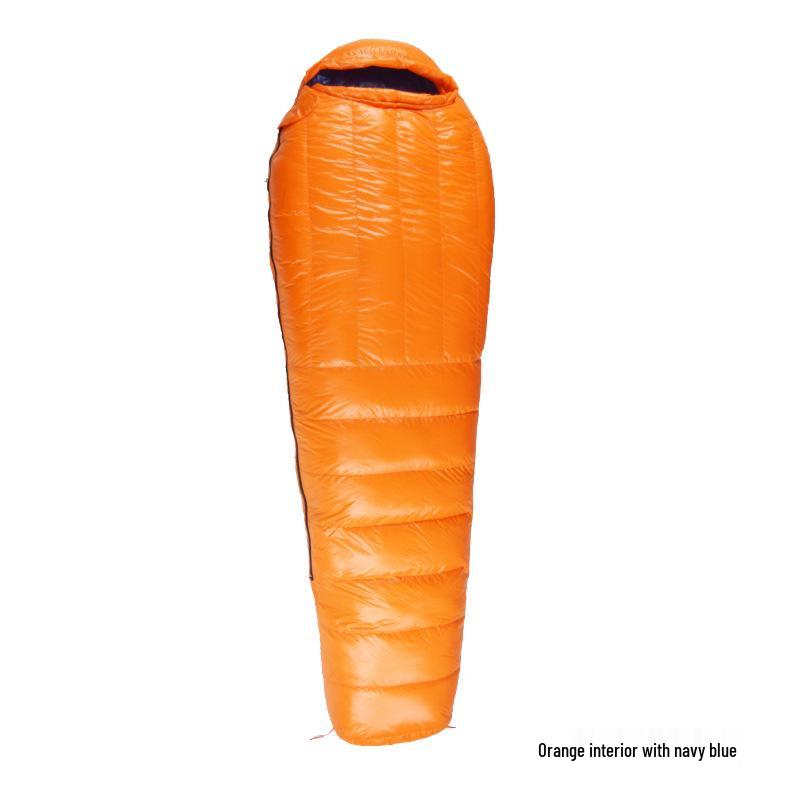 Ultra-light Four Seasons Adult Duck Down Sleeping Bag for Camping and Mountaineering