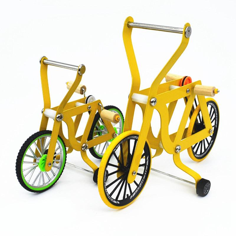 Bird Training Toy Training Supplies Parrot Puzzle Bicycle for Parakeet