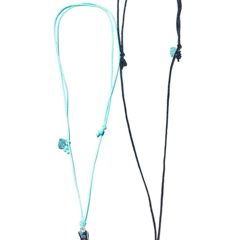 

niroserendipity MOLAR DOLPHIN NECKLACE(POLY STRAP) #124 MiNT