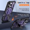 Military-Grade Drop-Proof Phone Case with Stand for Apple 17 Pro Max and 16 Pro Max
