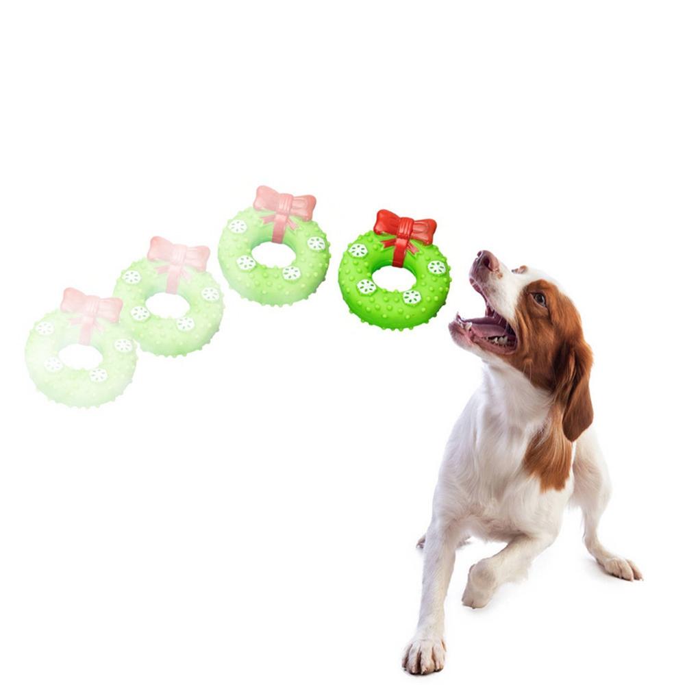 Christmas Dog Stocking Toys Set Xmas Dog Toy Set with Squeaky Toys Puppy Chew Toys for Teething Bulk Ideal Holiday Gifts