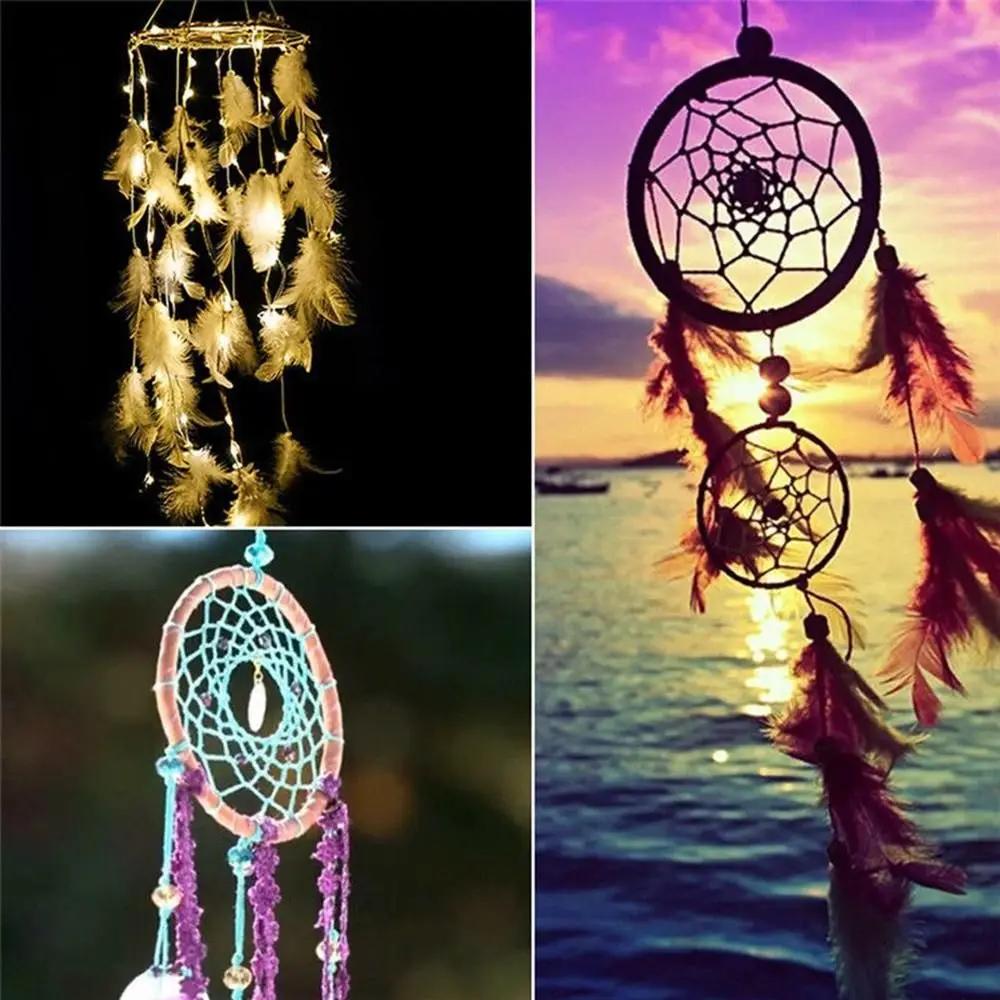 Multi-size Round Metal Dream Catcher Ring Craft DIY Dreamcatcher Hoop