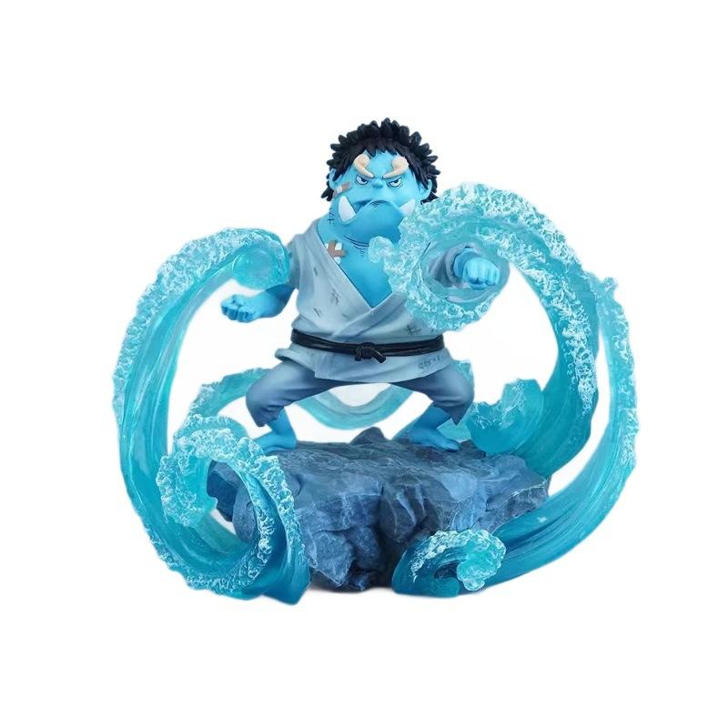 One Piece Dx Childhood Jinbe Figure Shichibukai Anime Desktop Chassis Decoration Collectible Boxed Toy Gift For Anime Fans