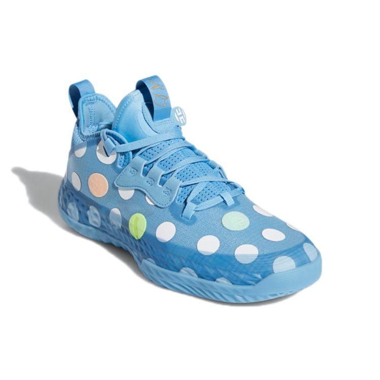 Adidas Harden Vol. 5 Futurenatural Polka Dot - Team Light Blue Men Sneakers Navy Footwear-White GX6146