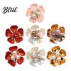 Photo Shoot Accessories Flower Cufflinks Faux Pearl Rhinestone Button Covers