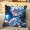HHunter X HHunte Anime Cushion Cover Soft Durable Reversible Pillow Cover Home Car MultiScene Daily Comfort Pillowcase