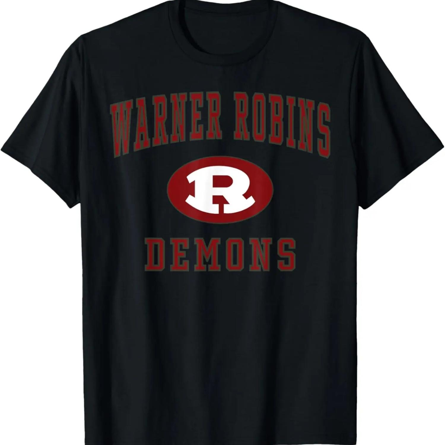 Футболка Warner Robins High School Demons C1 S чёрный