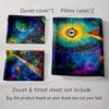 "Pyramid Cosmic Eye." Bedding Duvet Cover Sets Duvet Covers Pillowcases Gifts (1 * Duvet Cover 2 * Pillowcases, Without Duvet Insert)