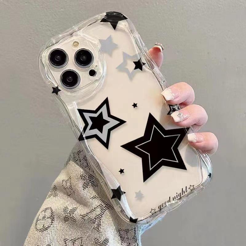 Stars Suitable for Apple 16 Promax Mobile Phone Case IPhone 14Plus Simple 13/12 All Inclusive 15plus
