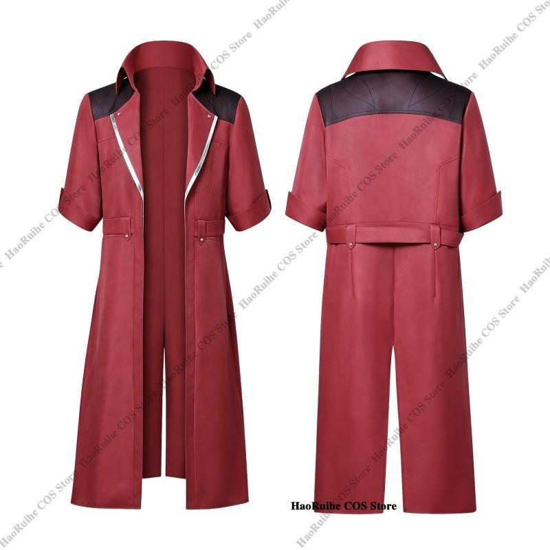Hot Devil May Cry 5 Dante Vergil Cosplay Costume Trench Coat Disguise Outfit Men Women Halloween Role Play Game Carnival Suit