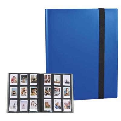 Álbum Instax Capacidade 360 Livro Instax Porta Instax Arquivo Instax Azul [ATAK] [Folhas Grandes] (Azul)