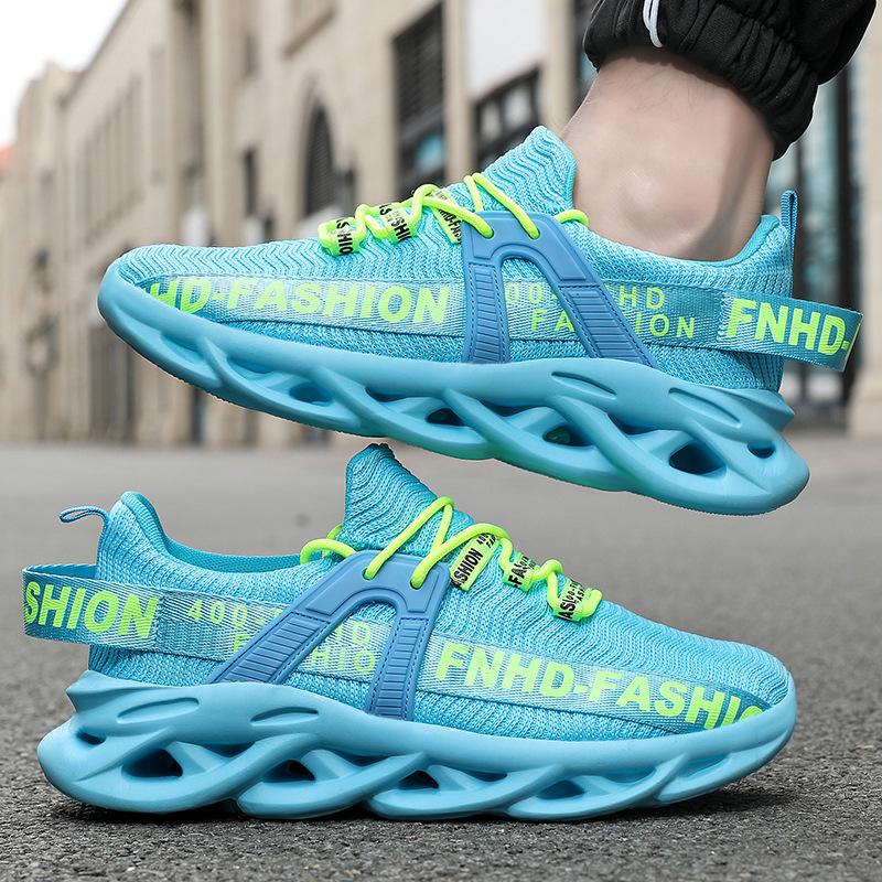 Hot Sale Men's Purple Sneakers Plus Size 36-48 Lightweight Breathable Sports Shoes Men Comfortable Platform Casual Man Sneakers