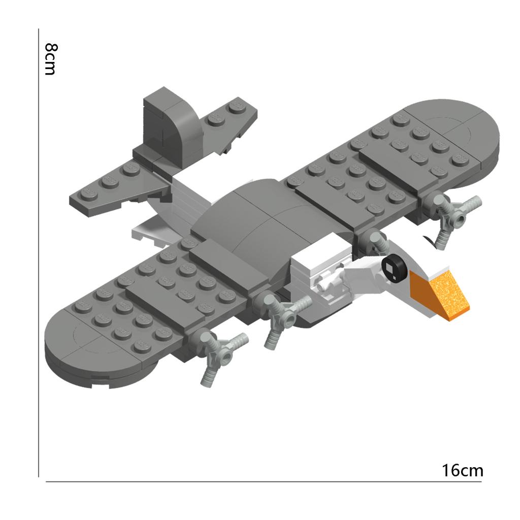 Shan Hai Jing Italian Wooden Stick Man Running Shoes Shark Big Goose Airplane Model Figurine Building Block Toy