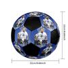 1PC Vintage Mbappé Moments Size 5 Soccer Ball PrahaIndoor Soccer Ball Colorful All Ages Machine Stitched PVC Competition Ready Durable High-Bounce