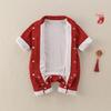 Chinese Baby Autumn Jumpsuit & Romper for Full Moon, Hundred Days & First Birthday.