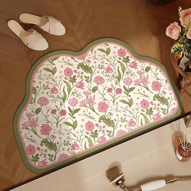 American Style Diatomaceous Earth Non-Slip Quick-Drying Bathroom Entrance Mat