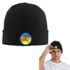 Berbère Kabyle Berbères Amazigh Drapeau Bonnet Tricoté Chaud Hip Hop Bonnet Chapeau Automne Hiver Extérieur Bonnets Chapeaux pour Hommes Femmes Adulte