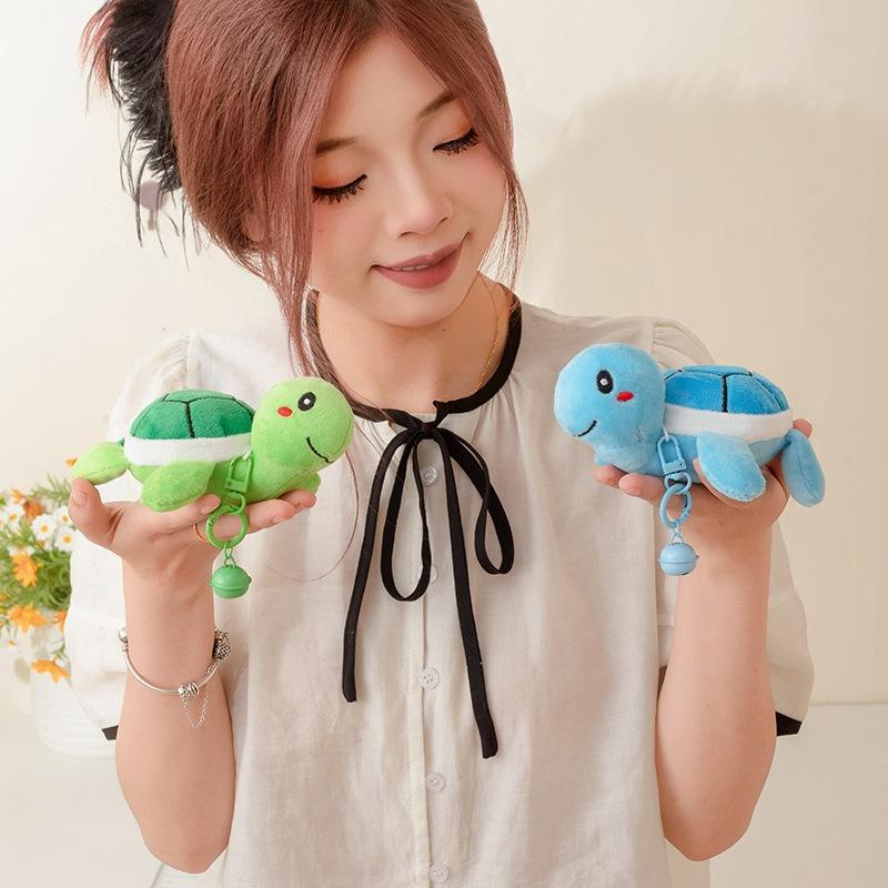 Cute Little Turtle Pendant Plush Toy Doll Turtle Doll Girl Bag Keychain Doll