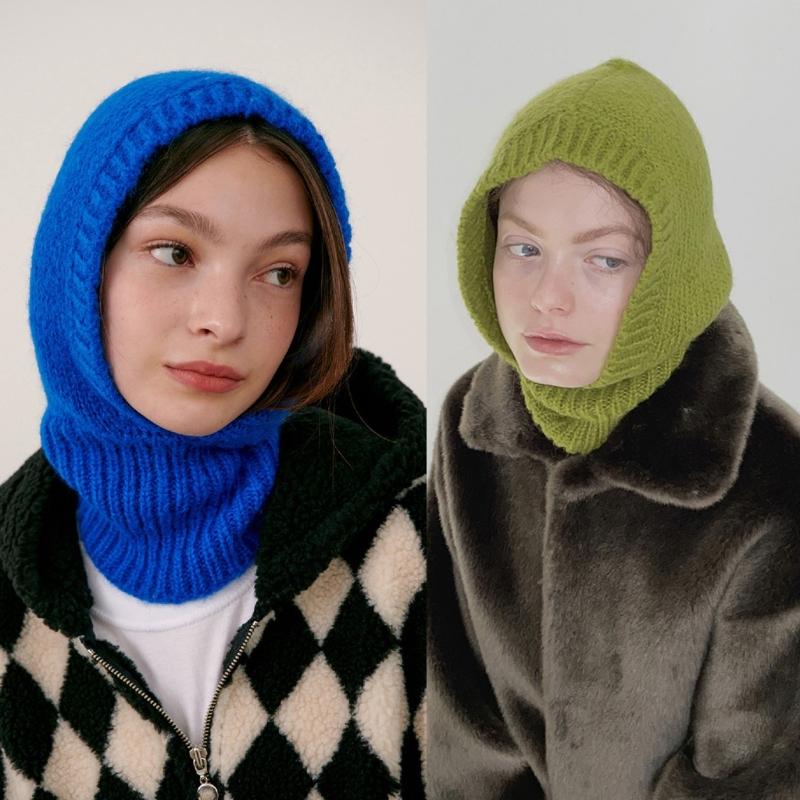 Winter Bike Riding Windproof Headgear Outdoor Mountaineering Fishing Thicken Knit Hat Multifunctional Riding Scarf
