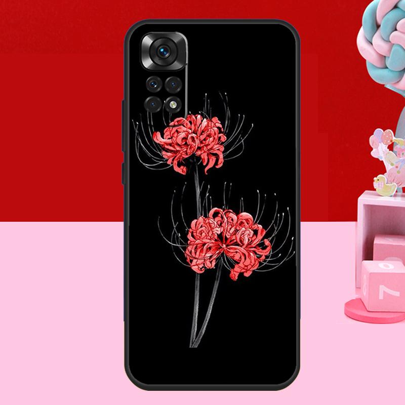 Lycoris Radiata Blume Hülle Für Xiaomi Redmi Note 12 11 10 9 8 Pro 10S 11S 12S Redmi 10C 9A 9C 9T 10A 12C Abdeckung