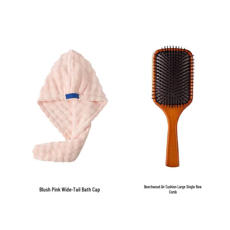 Beechwood Air Cushion Comb & Hair Cap Gift Set