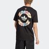 adidas originals Enjoy Summer Front/Back Graphic Tee 'Black' Men's IT8183