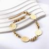 eBay jewelry bracelet women's niche design sense circle steel ball portrait creative stainless steel bracelet women