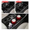 For Kia Sorento 2025-2025 2025 Water Cup Holder Insert Cup Box Shock-Absorbing TPE Organizer Tidying Interior Accessories