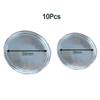 10Pcs Coin Case Transparent Round Storage Case Holder Coin Plastic Box 38/50mm