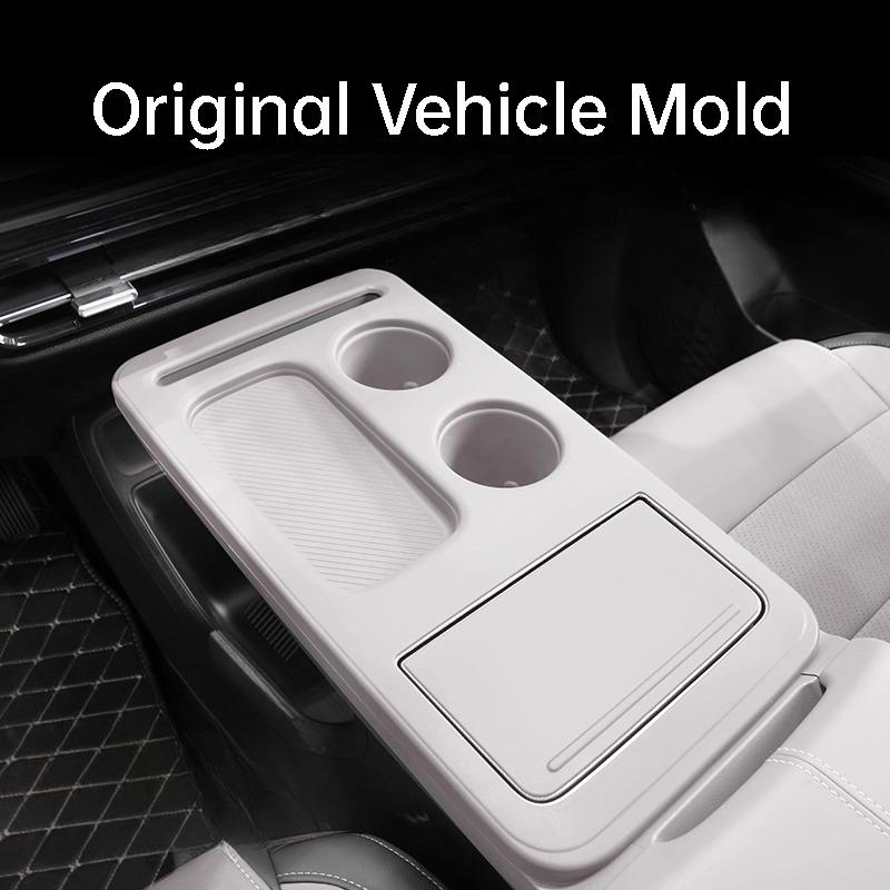 For AION Y AION Y Plus 22-25 Center Console Silicone Mat Cup Holder Panel Anti-scratch Organizer Protective Pad