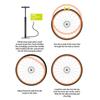 Light Weight Bike Interior Tire Tube Puncture Resistant Mountain Bike Inner Tube Replacement Tube Easy to Use