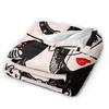 Nana Anime Manga Blanket  Warm Soft Novelty Plush Bedding Throws For Couch Chair Decorative Flannel Bedspread Bed Cover