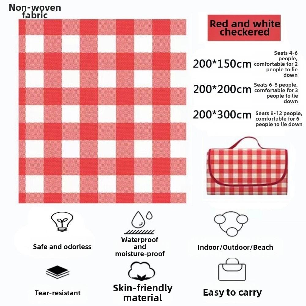 

Foldable Outdoor Camping Tent Sleeping Mat Moisture-proof Pearl Cotton Aluminum Film Mat 3