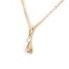 Altesse [L0686] - 2-tone 'Câlin' Gold Plated Necklace